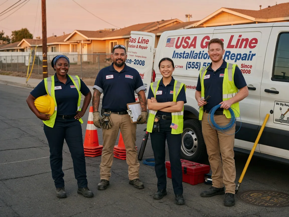 Gas Line Installation company in Chualar, CA